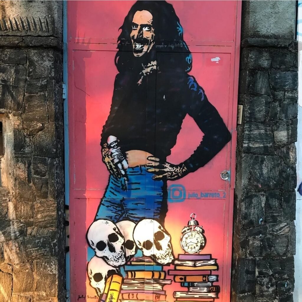 rank Zappa dipinto di Julio Barreto 