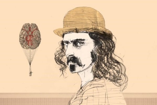 Frank Zappa illustrazione di Johan Dockx
