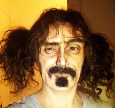 Frank Zappa ritratto di Lucia Pittalis