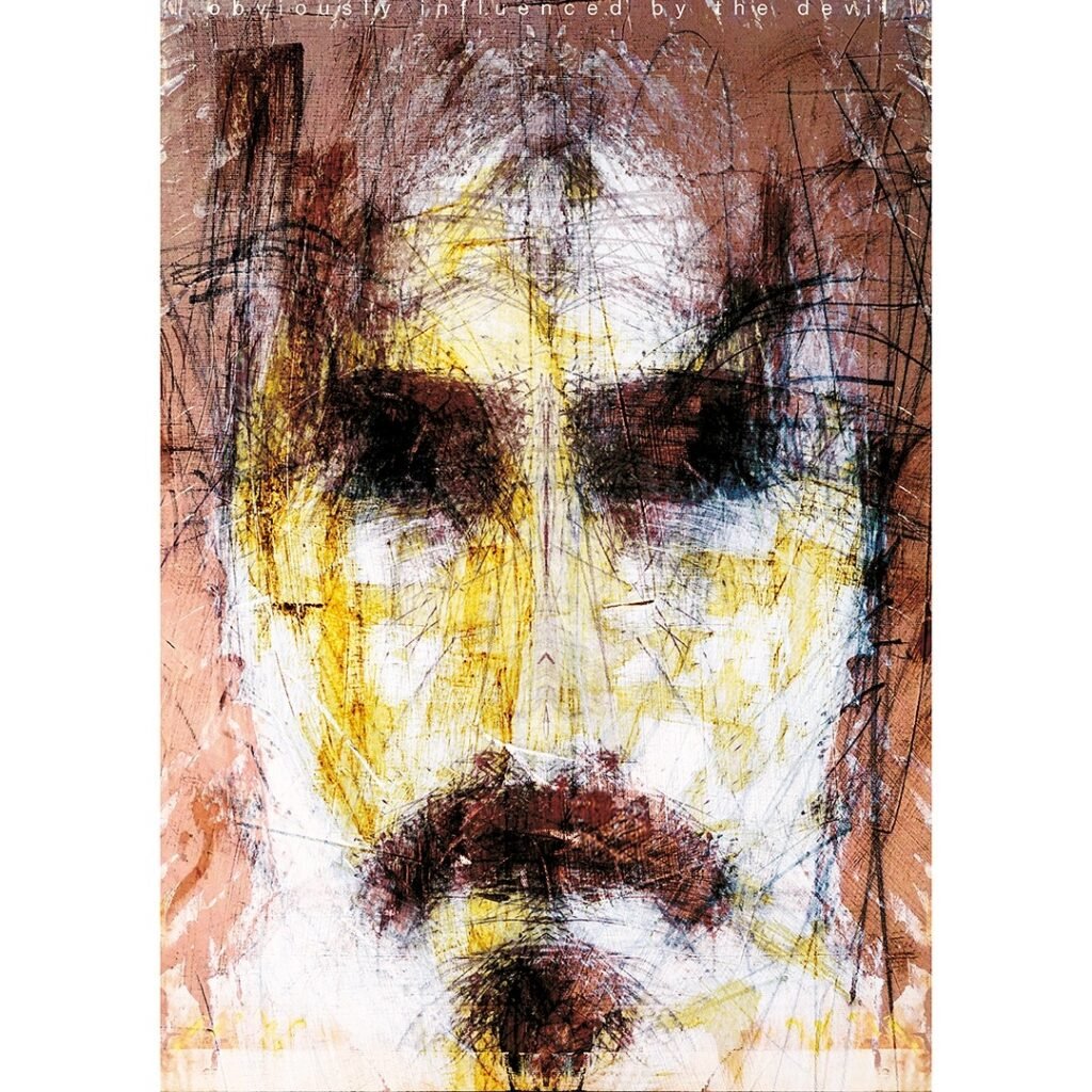 Frank Zappa ritratto di Krzysztof Dziamski