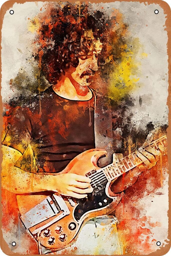 Frank Zappa Poster Music Metal Art Vintage Tin Sign Club Pub bar Wall Decor