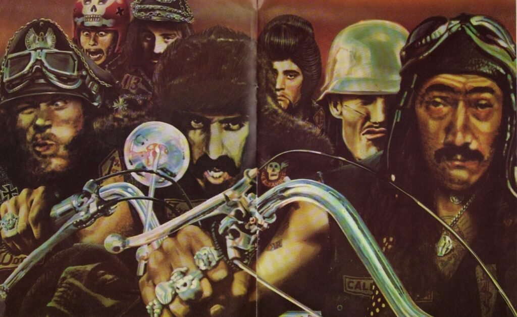 Frank Zappa dipinto di Guy Pellaerts "Ruben And The Jets"