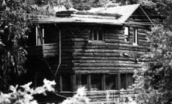 La Log Cabin di FZ e la Houdini House