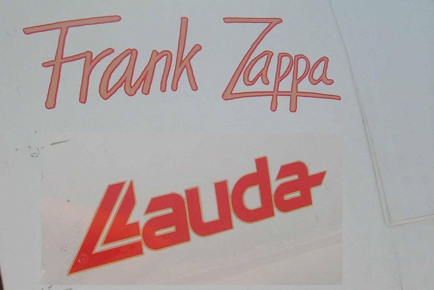 Niki Lauda ha denominato “Frank Zappa” uno degli aeroplani Lauda Air