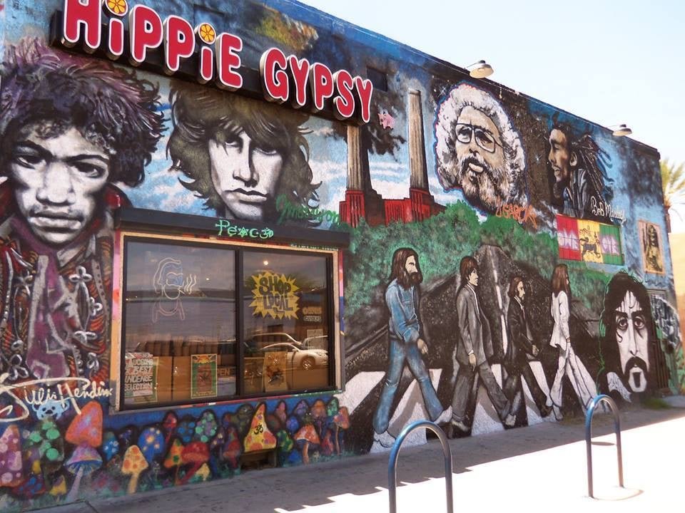 Murale su Hippie Gypsy – Tucson, AZ