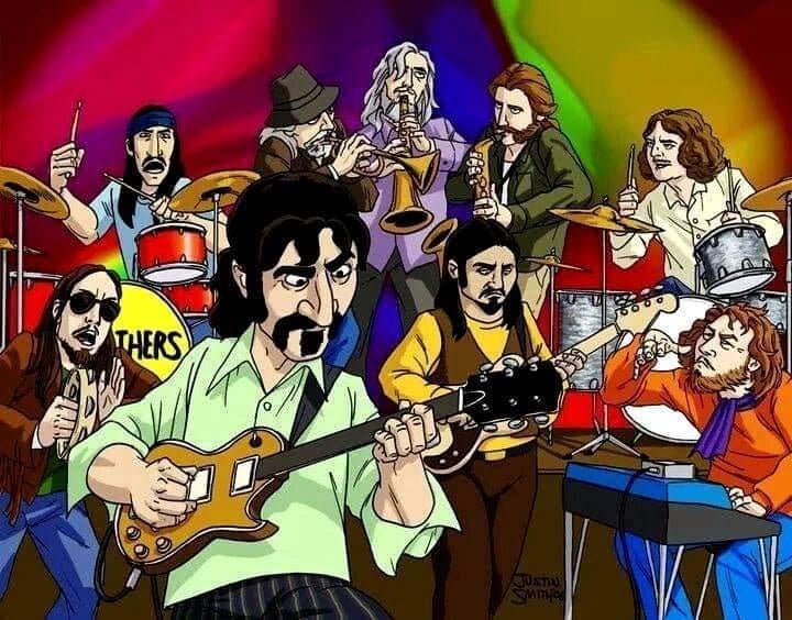 Ruben and The Jets caricatura
