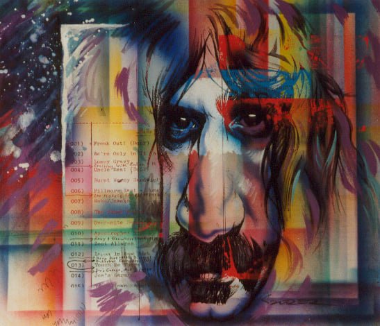 Frank Zappa dipinto di JSaurer on Deviant