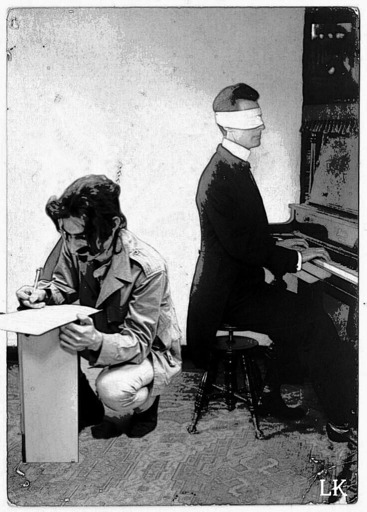 Frank Zappa audition artwork di Lewi Krautman