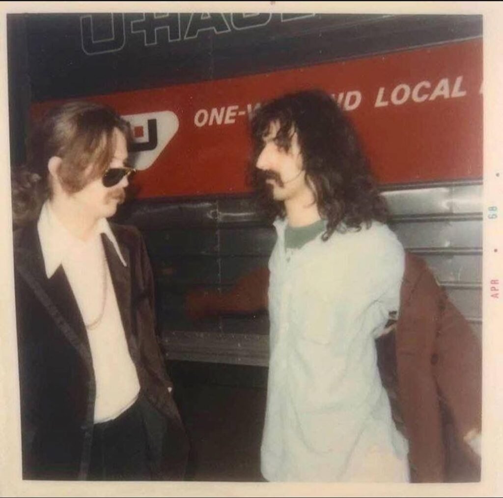 Eric Clapton e Frank Zappa