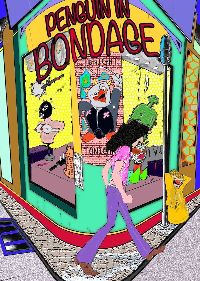 Frank Zappa Penguin in Bondage artwork