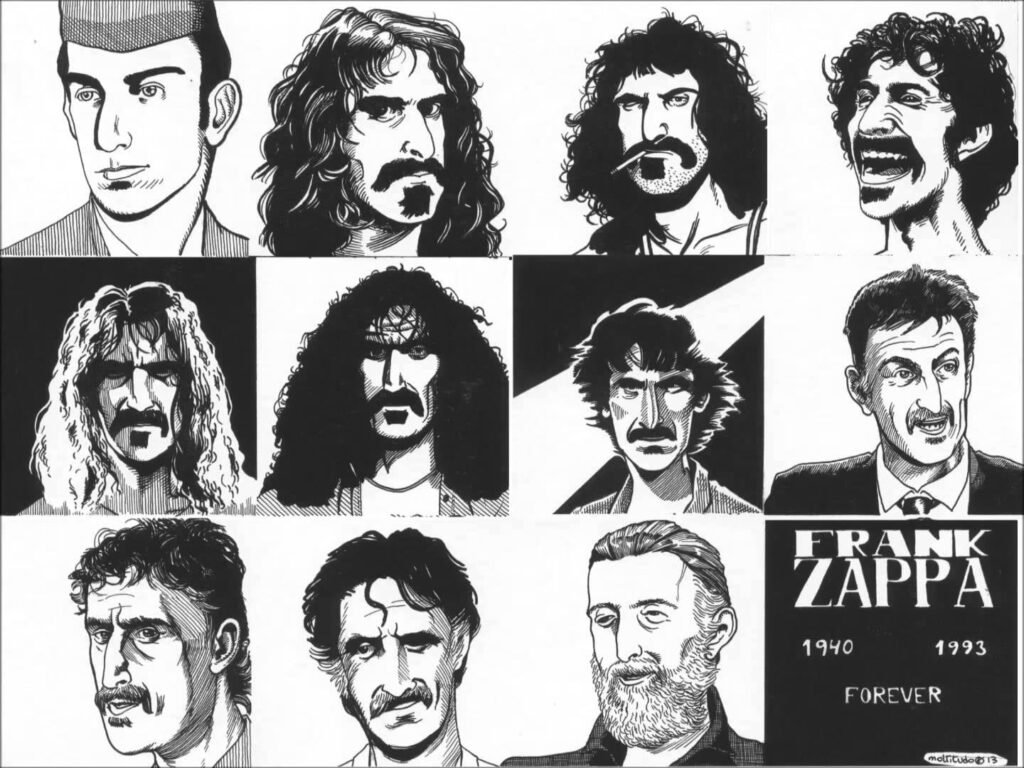 Frank Zappa 1940-1993 For ever illustrazione