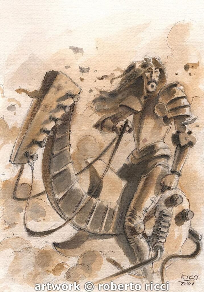 Frank Zappa artwork di Roberto Ricci