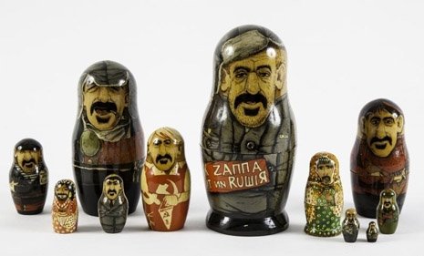 Collezione di matrioska Frank Zappa