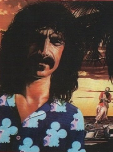 Ritratto di Frank Zappa dalla rivista Generacion X 1993