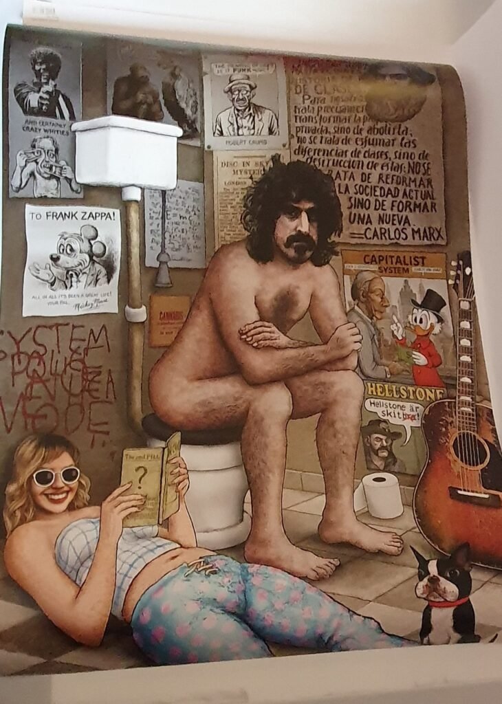 Frank Zappa Poster di Jan Lööf