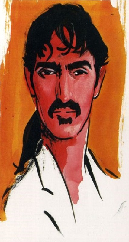 Frank Zappa illustrazione Stefano Canulli