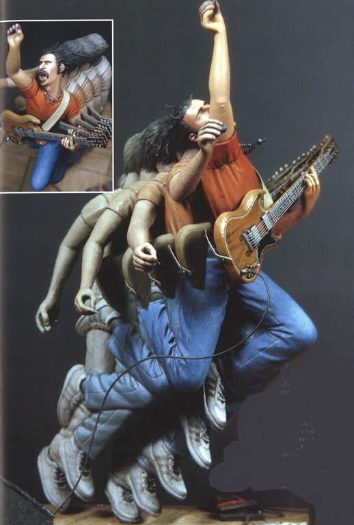 Frank Zappa miniatura Van Gils Construction Co di Marijn Van Gils
