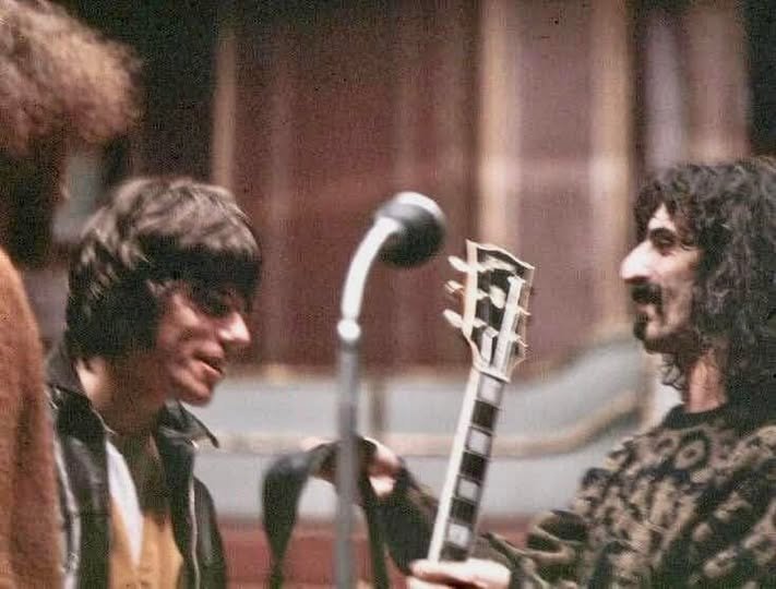 Frank Zappa e Jeff Beck