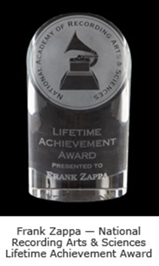 Lifetime Achievement Award assegnato a FZ 1997