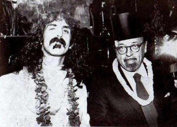 Frank Zappa e Ahmet Ertegun