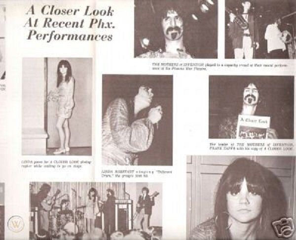 Frank Zappa e Linda Ronstadt