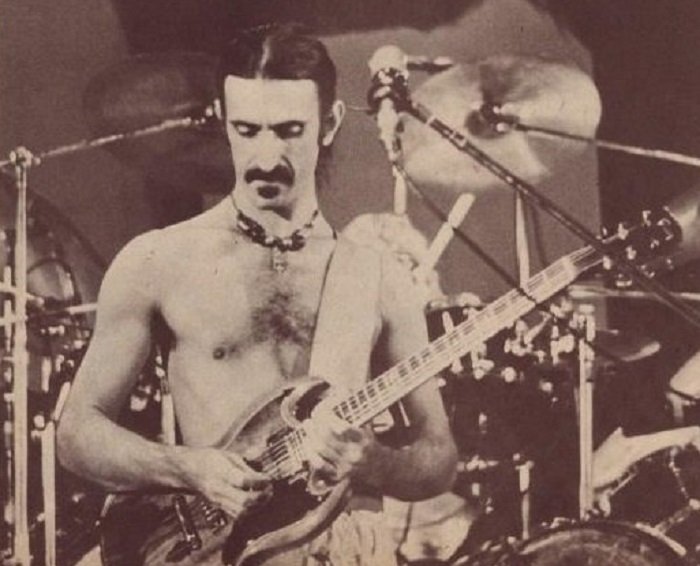 ricordi di un concerto di Frank Zappa