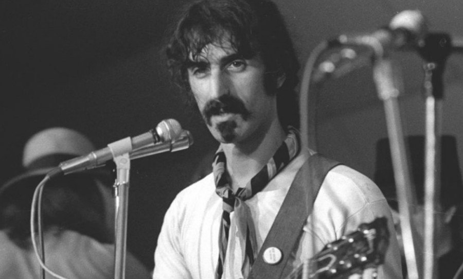 L'immagine bizzarra di Frank Zappa