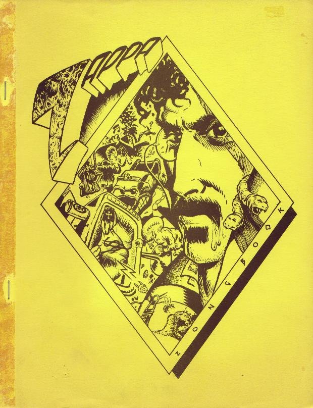 Libri segreti nei Paesi Bassi con testi di canzoni di Frank Zappa