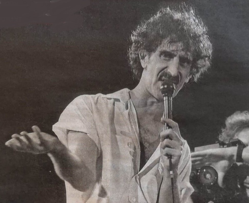 Frank Zappa concerto a Parco di Redecesio 1982