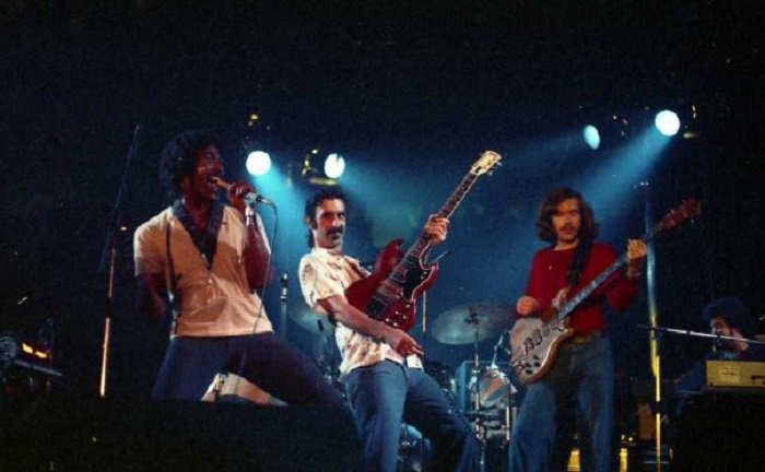 Frank Zappa al Palazzo dello Sport di Roma 1974