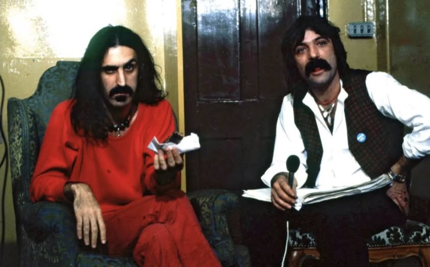 Frank Zappa e Michael Pergolani