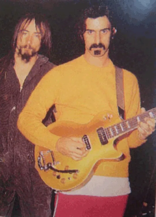 Frank Zappa suona la Gibson Les Paul Goldtop