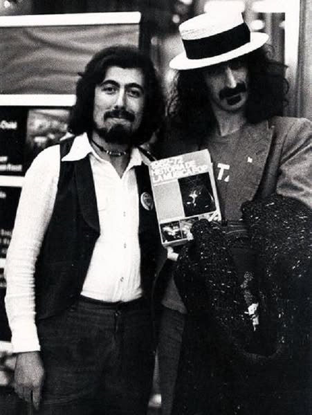 Frank Zappa con Jordi Sierra i Fabra