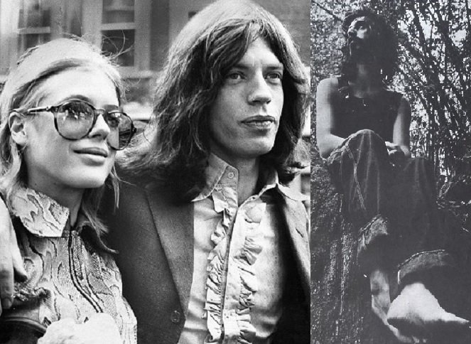 Frank Zappa, Mick Jagger e Marianne Faithful