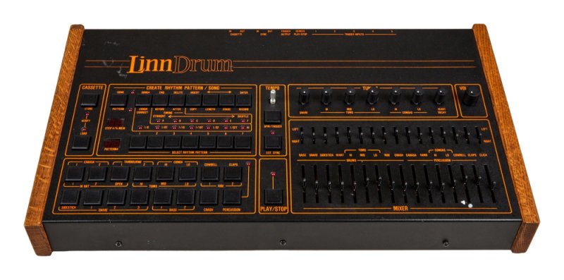 Drum machine digitale LinnDrum LM2 di Frank Zappa