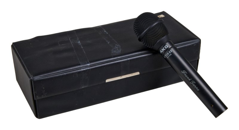 MICROFONO AKG C535 EB CON INCISO "FRANK ZAPPA"