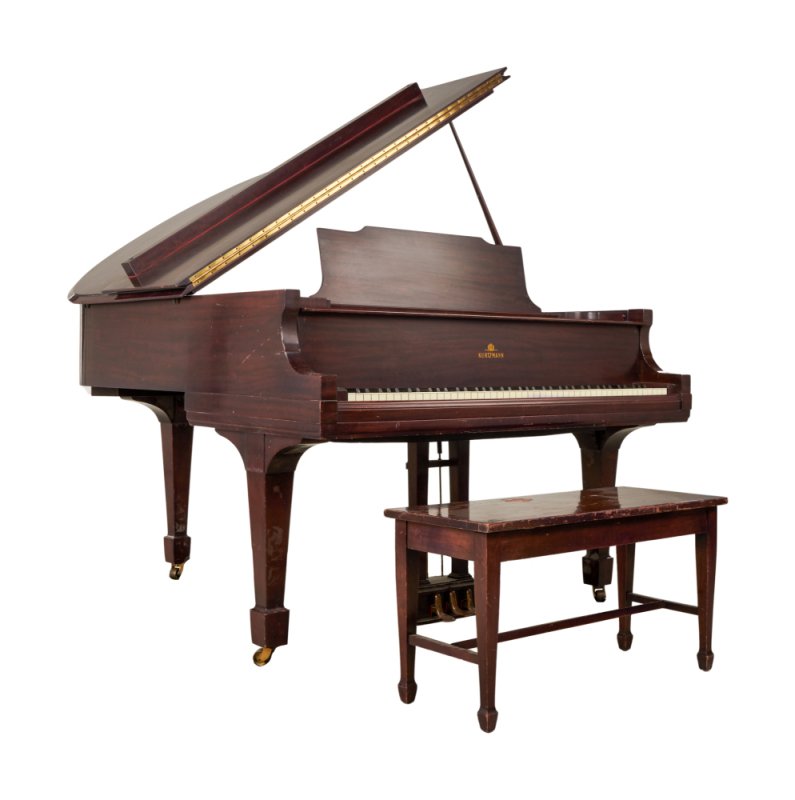 Pianoforte a coda Kurtzmann di Frank Zappa