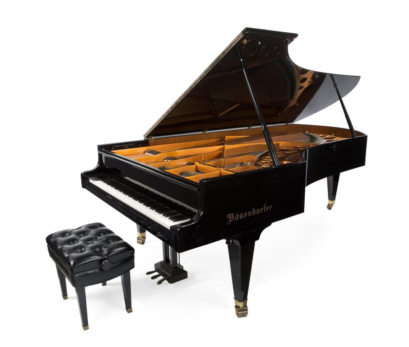 Pianoforte a coda da concerto Bosendorfer 290 Imperial di Frank Zappa