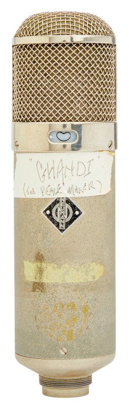 MICROFONO A CONDENSATORE NEUMANN U47 GHANDI di Frank Zappa