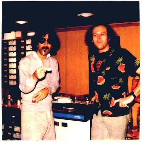 Frank Zappa e Mark Pinske