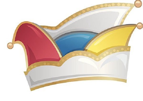 cappello da giullare carnevalesco prodotto in Germania